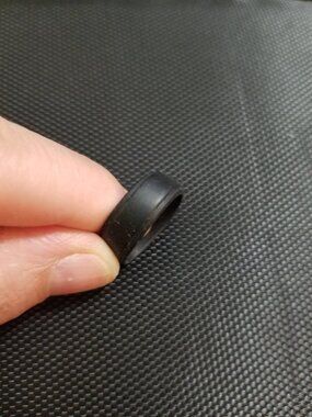 Black Silicone "Substitute Ring"